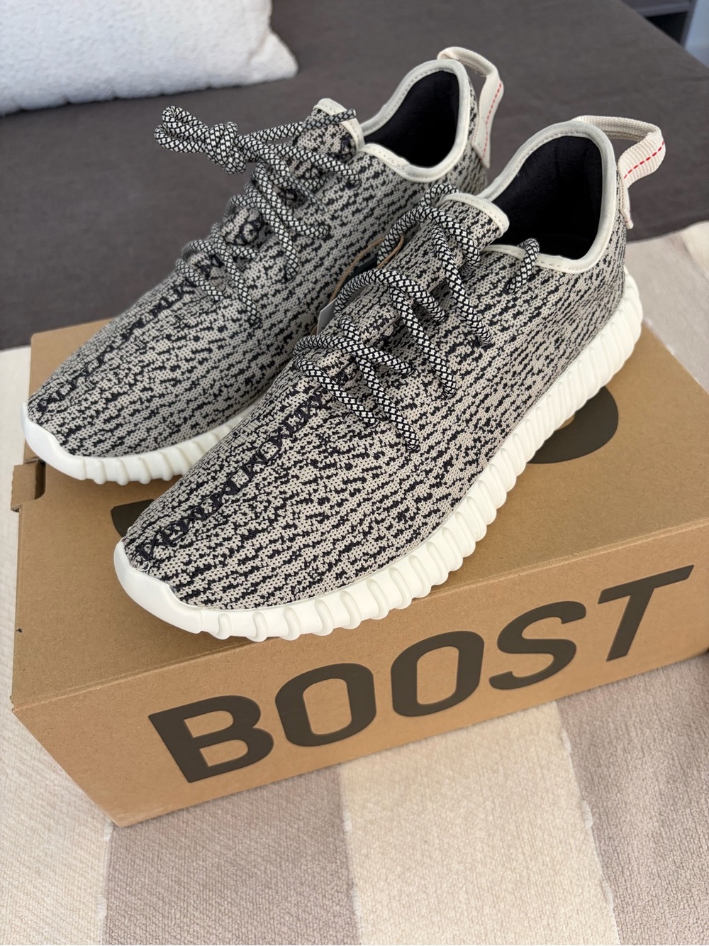 Adidas Yeezy Boost 350 Turtle Dove Sneakers